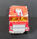 Vintage Majorette Fire Engine No. 45 District 2 Fire Dept Semi Tractor Toy Truck Die Cast 1/87 Scale #612 - Treasure Valley Antiques & Collectibles