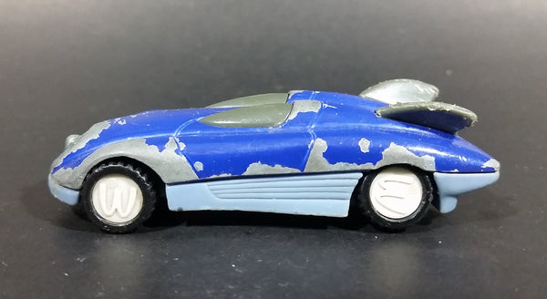 1994 McDonald's Hot Wheels Turbine 4-2 #5 Blue Die Cast Toy Car - Happy Meal - Treasure Valley Antiques & Collectibles