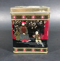 Collectible Murchie's "Taste The Difference" Red, Black, Gold Tea Tin Container - Vancouver, B.C. - Treasure Valley Antiques & Collectibles