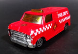 Vintage Buddy L "Metal Made" Fire Dept. Van Red Die Cast Toy Car Vehicle No. 47601 - Treasure Valley Antiques & Collectibles