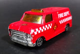 Vintage Buddy L "Metal Made" Fire Dept. Van Red Die Cast Toy Car Vehicle No. 47601 - Treasure Valley Antiques & Collectibles