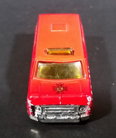 Vintage Buddy L "Metal Made" Fire Dept. Van Red Die Cast Toy Car Vehicle No. 47601 - Treasure Valley Antiques & Collectibles