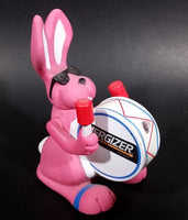 Vintage Pink Energizer Batteries Bunny Flashlight Activated Sensor Drumming Figure - Treasure Valley Antiques & Collectibles