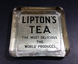 Vintage Lipton's Tea The Most Delicious The World Produces Asian Ladies Black & Gold Tin - Treasure Valley Antiques & Collectibles