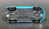 2014 Hot Wheels Workshop Garage '14 Corvette Stingray Sky Blue Die Cast Toy Car Vehicle - Treasure Valley Antiques & Collectibles