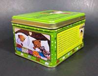 1982 Celestial Seasonings Sleepytime Herb Tea Empty Green Tin Container - Treasure Valley Antiques & Collectibles