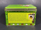 1982 Celestial Seasonings Sleepytime Herb Tea Empty Green Tin Container - Treasure Valley Antiques & Collectibles