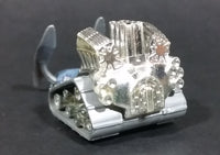 2000 Hot Wheels Forces of Nature Big Chill Snowmobile Metallic Silver Die Cast Toy Car Snow Sled Sleigh Vehicle - Treasure Valley Antiques & Collectibles