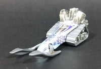 2000 Hot Wheels Forces of Nature Big Chill Snowmobile Metallic Silver Die Cast Toy Car Snow Sled Sleigh Vehicle - Treasure Valley Antiques & Collectibles