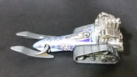 2000 Hot Wheels Forces of Nature Big Chill Snowmobile Metallic Silver Die Cast Toy Car Snow Sled Sleigh Vehicle - Treasure Valley Antiques & Collectibles