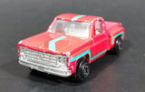 1980s Yatming Chevy Stepside Red Pickup Truck No. 1601 Die Cast Toy Car Vehicle - Made in China - Treasure Valley Antiques & Collectibles