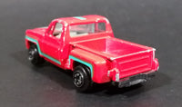 1980s Yatming Chevy Stepside Red Pickup Truck No. 1601 Die Cast Toy Car Vehicle - Made in China - Treasure Valley Antiques & Collectibles