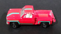 1980s Yatming Chevy Stepside Red Pickup Truck No. 1601 Die Cast Toy Car Vehicle - Made in China - Treasure Valley Antiques & Collectibles