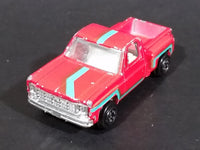 1980s Yatming Chevy Stepside Red Pickup Truck No. 1601 Die Cast Toy Car Vehicle - Made in China - Treasure Valley Antiques & Collectibles