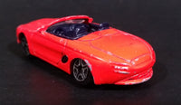 Motor Max No. 6009 Ford Mustang Mach III Red Orange Die Cast Toy Super Car Vehicle - Treasure Valley Antiques & Collectibles