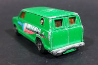 Vintage 1970s Kidco Tough Wheels Super Vans Interline Green Van 1/60 Die Cast Toy Car Vehicle - Treasure Valley Antiques & Collectibles