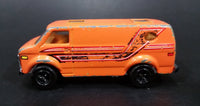 2007 Matchbox MBX Metal Chevy Van Orange Die Cast Toy Car Vehicle - Treasure Valley Antiques & Collectibles