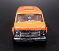 2007 Matchbox MBX Metal Chevy Van Orange Die Cast Toy Car Vehicle - Treasure Valley Antiques & Collectibles