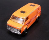 2007 Matchbox MBX Metal Chevy Van Orange Die Cast Toy Car Vehicle - Treasure Valley Antiques & Collectibles