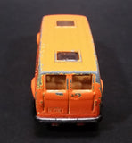 2007 Matchbox MBX Metal Chevy Van Orange Die Cast Toy Car Vehicle - Treasure Valley Antiques & Collectibles