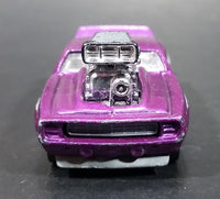 2010 Hot Wheels Toon'd Muscle 'Tooned '69 Camaro Purple Die Cast Toy Car Vehicle - Treasure Valley Antiques & Collectibles