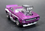 2010 Hot Wheels Toon'd Muscle 'Tooned '69 Camaro Purple Die Cast Toy Car Vehicle - Treasure Valley Antiques & Collectibles