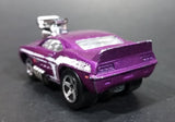 2010 Hot Wheels Toon'd Muscle 'Tooned '69 Camaro Purple Die Cast Toy Car Vehicle - Treasure Valley Antiques & Collectibles