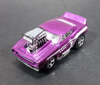 2010 Hot Wheels Toon'd Muscle 'Tooned '69 Camaro Purple Die Cast Toy Car Vehicle - Treasure Valley Antiques & Collectibles