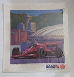 Rare 1990 Vancouver Molson Indy Racing Race Car Official Poster by Rob Bowen - The Keg Steakhouse - Treasure Valley Antiques & Collectibles