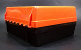 Vintage Rare 1974 Aladdin Canadian NHL Ice Hockey Orange and Black Lunch Box Thermos Set - Treasure Valley Antiques & Collectibles