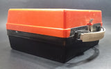 Vintage Rare 1974 Aladdin Canadian NHL Ice Hockey Orange and Black Lunch Box Thermos Set - Treasure Valley Antiques & Collectibles