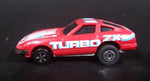 Vintage 1980 Kidco Burnin' Key Cars Datsun 280ZX Turbo Red Plastic Body Toy Car Vehicle - No Key - 1/64 - Macao - Treasure Valley Antiques & Collectibles