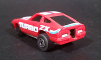 Vintage 1980 Kidco Burnin' Key Cars Datsun 280ZX Turbo Red Plastic Body Toy Car Vehicle - No Key - 1/64 - Macao - Treasure Valley Antiques & Collectibles