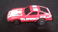 Vintage 1980 Kidco Burnin' Key Cars Datsun 280ZX Turbo Red Plastic Body Toy Car Vehicle - No Key - 1/64 - Macao - Treasure Valley Antiques & Collectibles