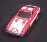 Vintage 1980 Kidco Burnin' Key Cars Datsun 280ZX Turbo Red Plastic Body Toy Car Vehicle - No Key - 1/64 - Macao - Treasure Valley Antiques & Collectibles