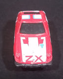 Vintage 1980 Kidco Burnin' Key Cars Datsun 280ZX Turbo Red Plastic Body Toy Car Vehicle - No Key - 1/64 - Macao - Treasure Valley Antiques & Collectibles