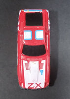 Vintage 1980 Kidco Burnin' Key Cars Datsun 280ZX Turbo Red Plastic Body Toy Car Vehicle - No Key - 1/64 - Macao - Treasure Valley Antiques & Collectibles