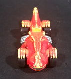 2010 Hot Wheels Color Shifters Creatures T-Rextroyer Orange Yellow Die Cast Toy Car Vehicle - Treasure Valley Antiques & Collectibles