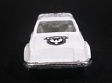 Vintage Unknown Maker County Police 5 #8009 China White Die Cast Toy Car Emergency Vehicle - Treasure Valley Antiques & Collectibles