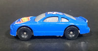 2000 Hot Wheels Racer Nascar #44 7/20 Blue Die Cast Toy Race Car Vehicle McDonald's Happy Meal - Treasure Valley Antiques & Collectibles