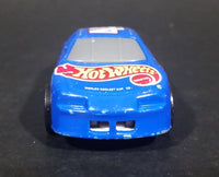 2000 Hot Wheels Racer Nascar #44 7/20 Blue Die Cast Toy Race Car Vehicle McDonald's Happy Meal - Treasure Valley Antiques & Collectibles