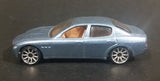 2004 Hot Wheels First Editions Maserati Quattroporte Steel Blue Die Cast Toy Luxury Car Vehicle 29/212 - Treasure Valley Antiques & Collectibles