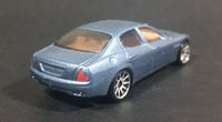 2004 Hot Wheels First Editions Maserati Quattroporte Steel Blue Die Cast Toy Luxury Car Vehicle 29/212 - Treasure Valley Antiques & Collectibles