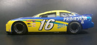 1998 Racing Champions Nascar #16 Ted Musgrave Primestar 1/24 Scale Ford Taurus Blue and Yellow Die Cast Model Toy Race Car Vehicle - Treasure Valley Antiques & Collectibles