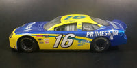 1998 Racing Champions Nascar #16 Ted Musgrave Primestar 1/24 Scale Ford Taurus Blue and Yellow Die Cast Model Toy Race Car Vehicle - Treasure Valley Antiques & Collectibles