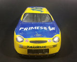 1998 Racing Champions Nascar #16 Ted Musgrave Primestar 1/24 Scale Ford Taurus Blue and Yellow Die Cast Model Toy Race Car Vehicle - Treasure Valley Antiques & Collectibles