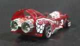 2001 Hot Wheels Power Rocket Clear Red Die Cast Toy Fantasy Race Car Vehicle - Treasure Valley Antiques & Collectibles