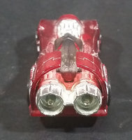 2001 Hot Wheels Power Rocket Clear Red Die Cast Toy Fantasy Race Car Vehicle - Treasure Valley Antiques & Collectibles