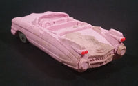 1950's Dream Machines Cadillac Eldorado Convertible Pink Car Sand Sculpture - Made in Canada - Treasure Valley Antiques & Collectibles