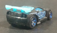 2011 Hot Wheels 3-Lane Super Speedway Exclusive Power Rage Black Die Cast Toy Car Vehicle - Treasure Valley Antiques & Collectibles